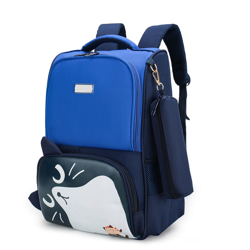 Large-Capacity School Backpack
